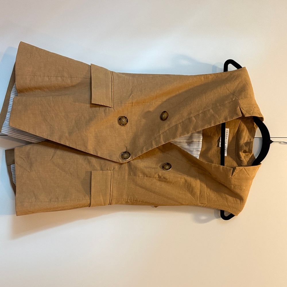 Veronica Beard Amika Camel Vest